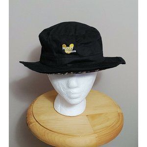 Disney Mickey Mouse Bucket Hat Kids  Size Black Sun Hat